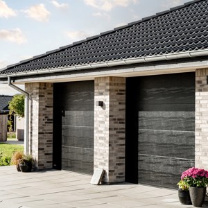 Model Kronborg garageport fra SkjoldPorte