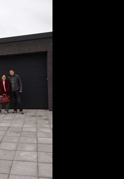 Billede af Ditte Estrup med hendes nye port