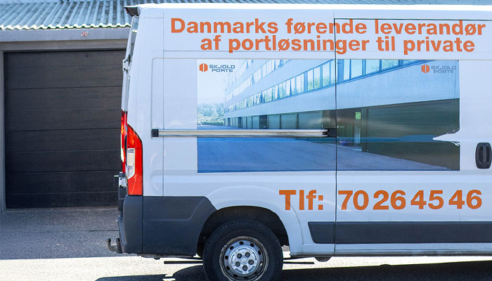 Service af porte ved Skjold Porte