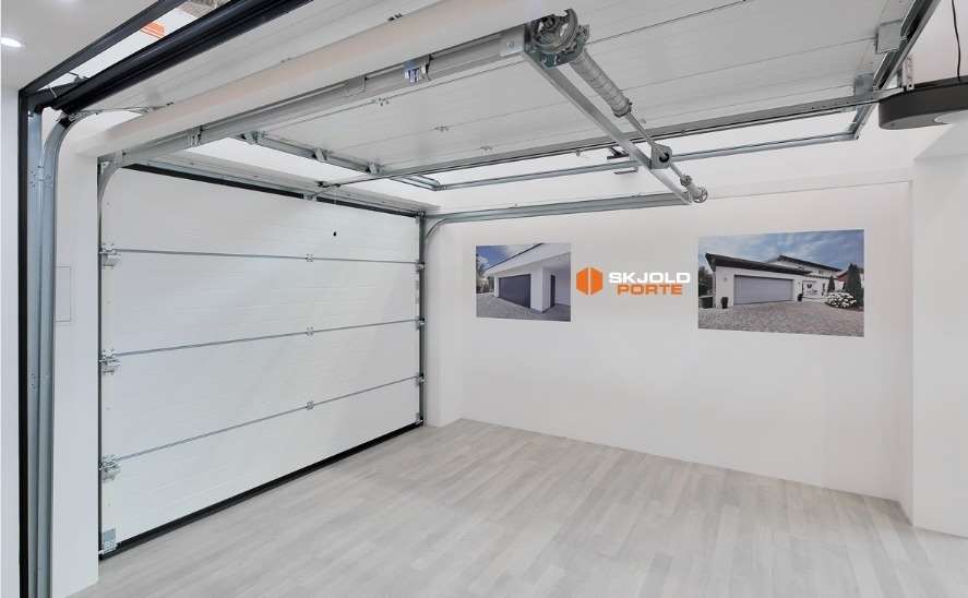 Skinnesystemer til porte Fra Skjold Porte